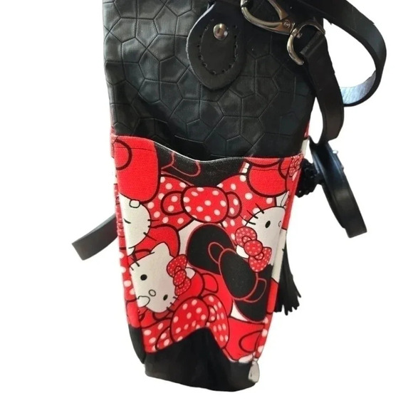 Kitty Bow Hello Kitty Crossbody Custom Homemade Bag - Picture 6 of 11